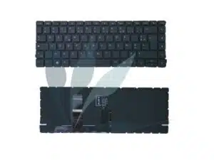 Clavier français rétro-éclairé noir neuf à sertir pour HP Probook 440 G9