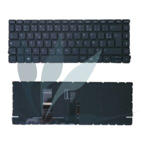 Clavier français rétro-éclairé noir neuf à sertir pour HP Probook 440 G9
