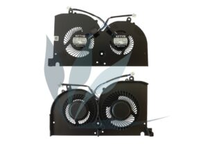 Ventilateur double pour carte graphique pour MSI GS75 10SGS