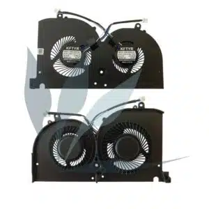Ventilateur double pour carte graphique pour MSI GS75 10SGS