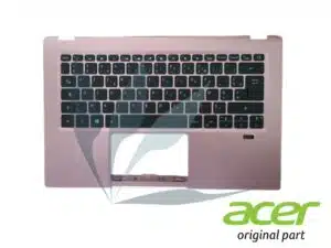 Clavier français rétro-éclairé avec repose-poignets rose neuf d'origine Acer pour Acer Swift SF114-34