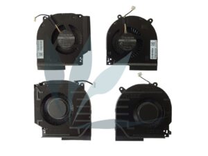 Paire de ventilateurs CPU et GPU 80W 12V neufs pour HP Victus 16-S SERIES