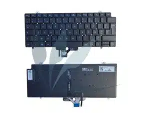 Clavier français rétro-éclairé neuf d'origine Dell pour Dell Latitude 7410