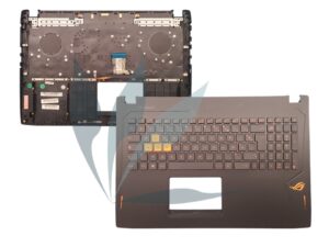 Clavier 90NB0DR1-R31FR0 -- Clavier correspondant &agrave; la r&eacute;f&eacute;rence constructeur 90NB0DR1-R31FR0